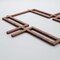 Ekena Millwork Medium Granby Decorative Fretwork Wood Wall Panels, Walnut, 15 3/8"W x 15 3/8"H x 3/8"T WALW16X16X0375GBYWA - alternate 4